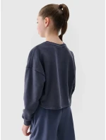 Dívčí cropped mikina 4F Dívčí cropped mikina 4F