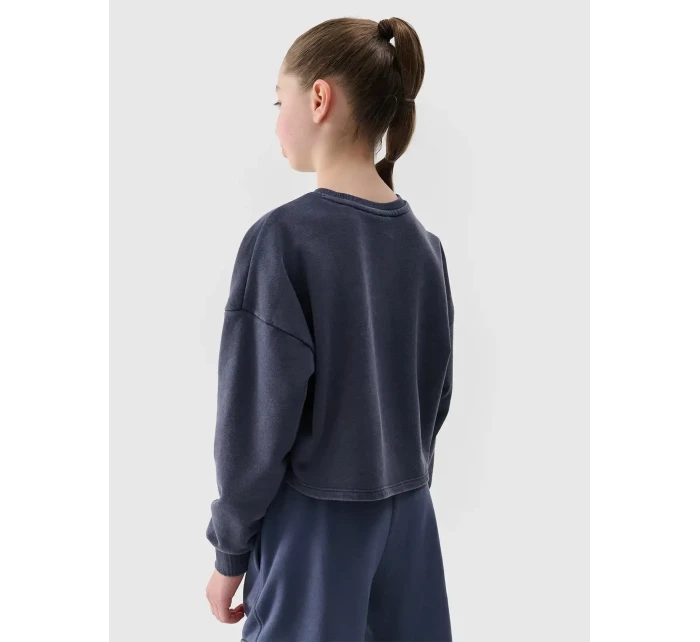 Dívčí cropped mikina 4F Dívčí cropped mikina 4F