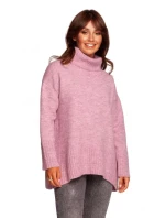 Mikina s rolákem a pulovrem BK086  - BeWear