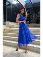 Dámské večerní šaty  modř  model 18381974 - BICOTONE