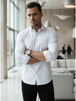 Koszula męska slim fit  biała model 22004907 - FashionStreet