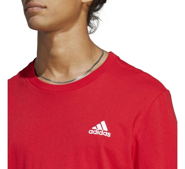Tričko adidas Essentials Single Jersey s vyšívaným malým logem M IC9290