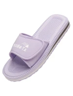 Klapky na suchý zip Kubota klasické pastelově fialové K25SS-100-001-10-1