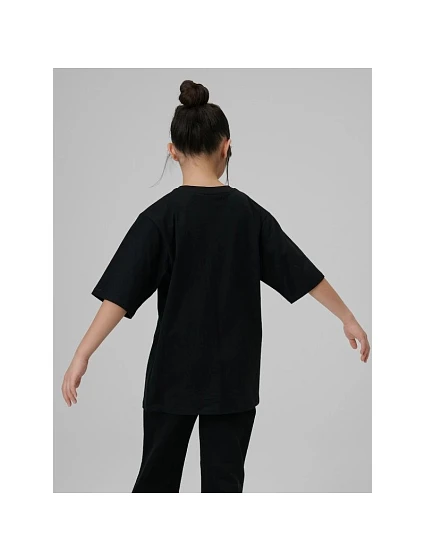 Dívčí volné tričko s potiskem model 22160823 - 4F Dívčí volné tričko s potiskem model 22160823 - 4F