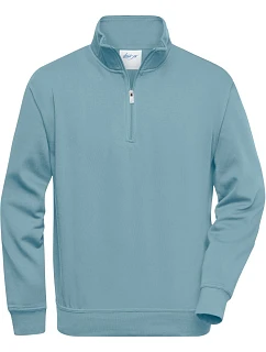 Daiber JN 831 Pracovní mikina s 1/4 zipem 02.0831 steel blue