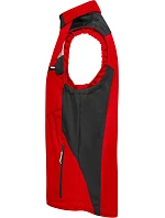 Daiber JN 845 Pracovní vesta - Strong 02.0845 red/black Daiber JN 845 Pracovní vesta - Strong 02.0845 red/black