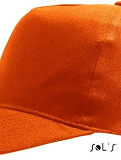 SOL'S Sunny Kids Dětská 5 panelová kšiltovka 25.8111 orange