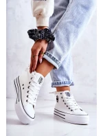 Dámské Tenisky Big Star Bily GG274013 Dámské Tenisky Big Star Bily GG274013