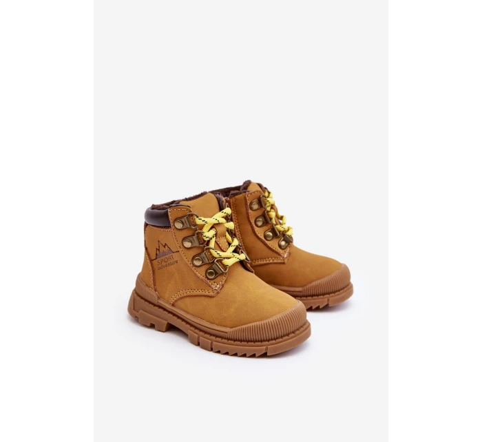 Dětské boty trapery Camel model 21643103 - EVENTO