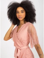 LK SK 508643 šaty.38X tmavě růžová