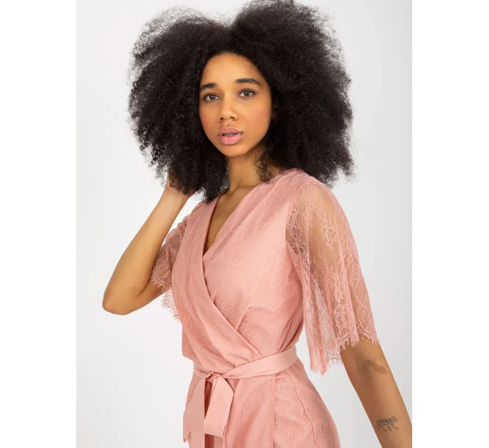 LK SK 508643 šaty.38X tmavě růžová