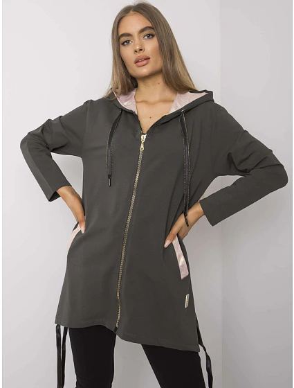 Mikina RV BL 4899.23P, tmavě khaki Mikina RV BL 4899.23P, tmavě khaki
