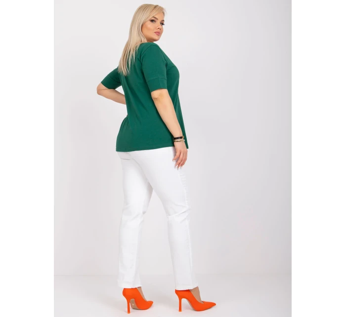 Tričko RV TS 6330.92P tmavě zelená