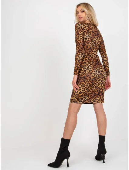 Šaty VI SK 148.65P světle hnědá