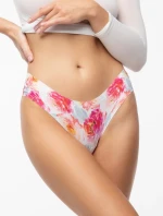 Kalhotky Peony Simple Brasil bílo-červené - Julimex