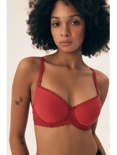 PODPRSENKA JULIETTA 43286 SS25 ČERVENÁ