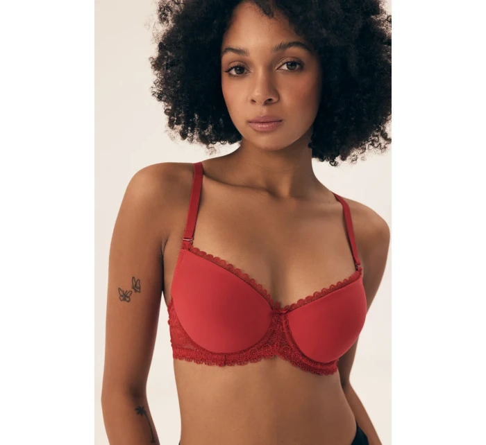 PODPRSENKA JULIETTA 43286 SS25 ČERVENÁ