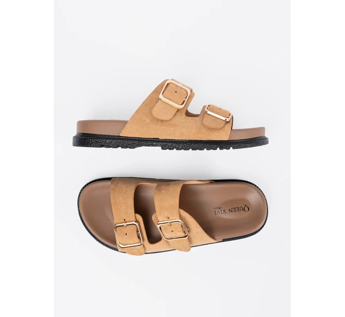 Klasické dámské model 21260235 nazouváky platforma