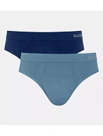 SLOGGI MEN GO SMOOTH - 2× pánské bezešvé kalhotky z organické bavlny Sloggi