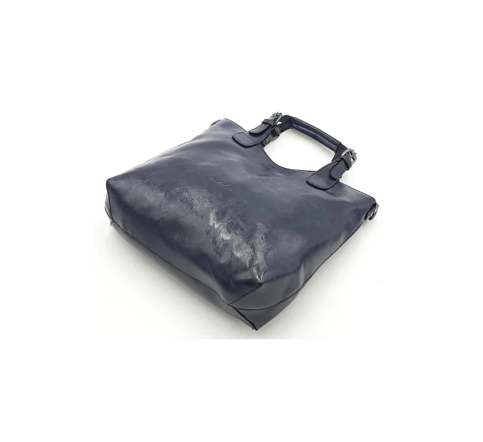 Luxusní tmavě modrá dámská kabelka BX5KM - Ines Delaure