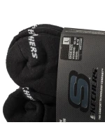 Skechers 6ks Unisex 1/2 froté ponožky S118210-BLK Black 41-46
