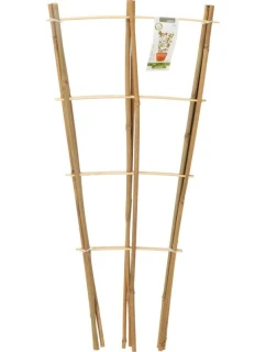 BAMBUSOVÝ ŽEBŘÍK NA PODPORU ROSTLIN 75 CM 3KS PROGARDEN
