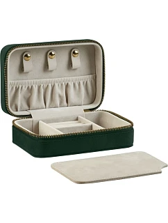 BagBase BG 710 Sametové cestovní pouzdro na šperky 52.0710 dark emerald