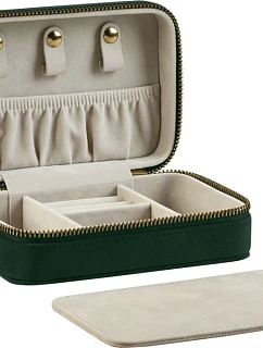 BG 710 Sametové cestovní pouzdro na šperky model 22451010 dark emerald - BagBase