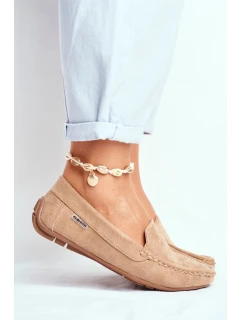 Dámské Semišové Mokasíny Béžové model 21527862 - EVENTO