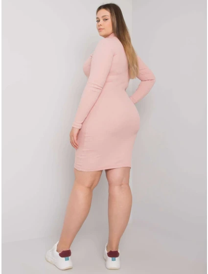 RV SK šaty model 16974051 světle růžová - FPrice RV SK šaty model 16974051 světle růžová - FPrice