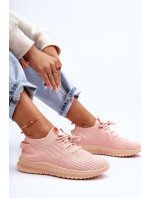 Dámské sportovní boty na zip Růžové Zauna