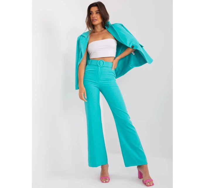 Dámské kalhoty DHJ SP 18737.68 tyrkysové - FPrice