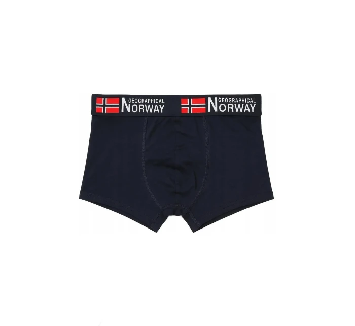 Pánské boxerky 3PACK GN-05 Černá/šedá/tm.modrá - Geographical Norway