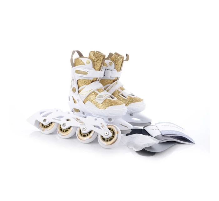 Brusle, nastavitelné brusle Tempish Enbo Duo Girl Gold Jr 13000008259