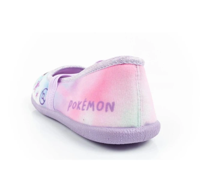 Leomil dětské boty baleríny pantofle pro dívky Pokemon
