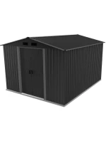 KOVOVÝ ZAHRADNÍ DOMEK NA NÁŘADÍ 312X257X202CM