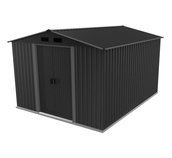 KOVOVÝ ZAHRADNÍ DOMEK NA NÁŘADÍ 312X257X202CM