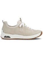 Dámské pohodlné béžové boty Rieker 44562-62