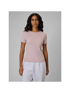 Dámské úzké žebrované tričko 4F 4FRSS26TTSHF3629-56S dámské