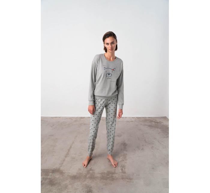 Vamp - Dvoudílné dámské pyžamo - Kody 17589 - Vamp