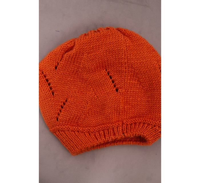Dámská čepice Ingrid K371 oranžová