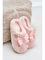 Pantofle Se A Růžové model 21680841 - Boto Pantofle Se A Růžové model 21680841 - Boto