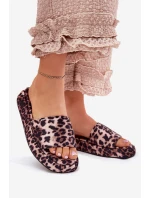 Dámské Pantofle Na Platformě Panterka Dovasse Dámské Pantofle Na Platformě Panterka Dovasse