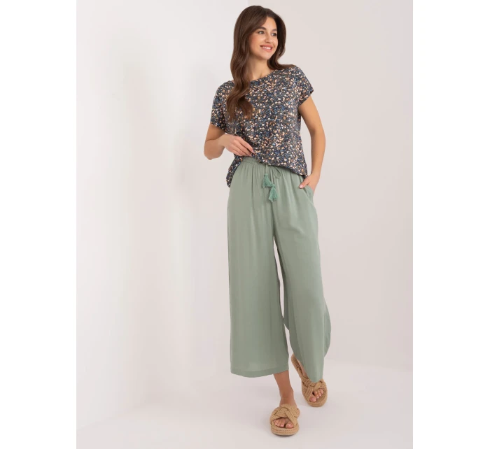 Kalhoty D73761Z62237B khaki Kalhoty D73761Z62237B khaki