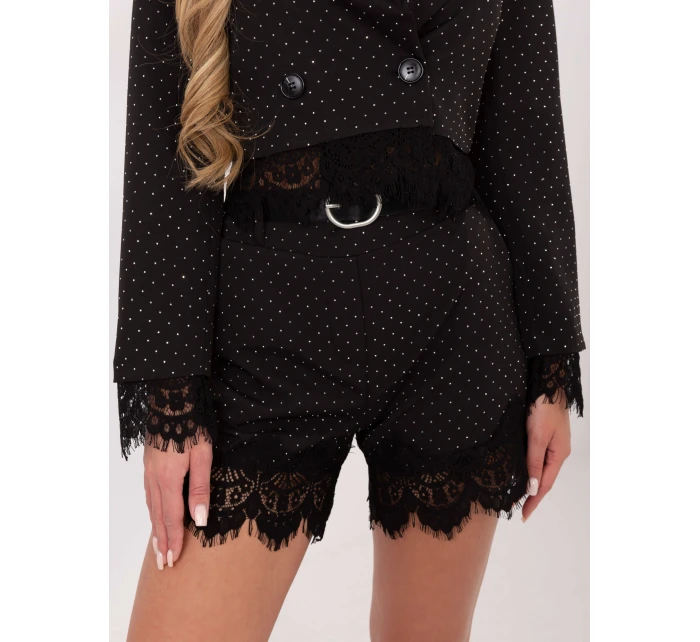 IT SN šortky FL9965.88 černá/stříbrná IT SN šortky FL9965.88 černá/stříbrná