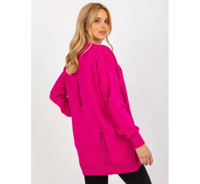 Dámský kardigan LC SW model 18140305 fuchsiová - FPrice