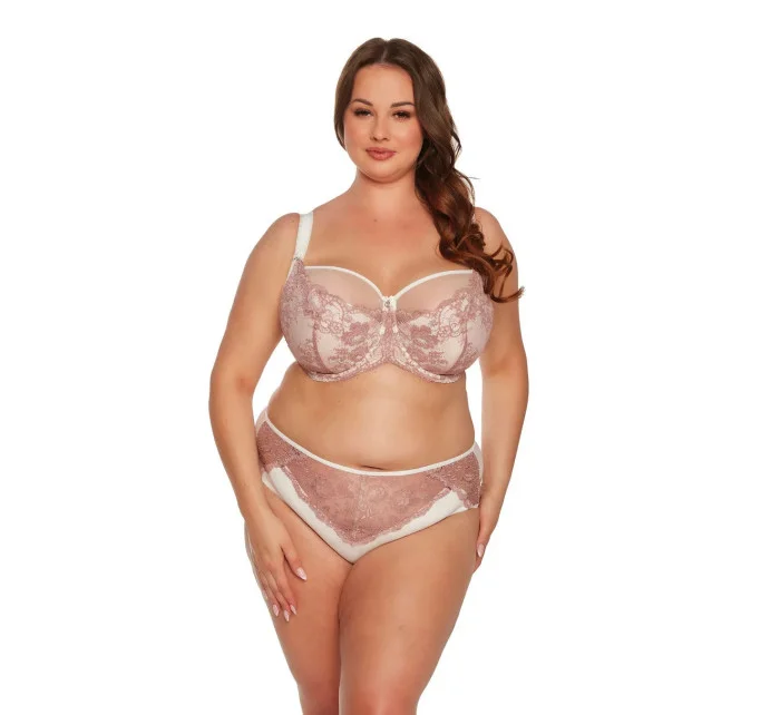 Dámské kalhotky RANITA GFP 1244 Pudr růžová s ecru - Gaia