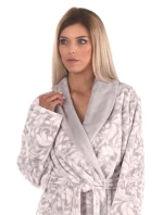 Dámský župan Flora 2556 9103 dove grey - Vestis Dámský župan Flora 2556 9103 dove grey - Vestis