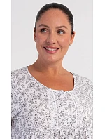 Dámská noční košile s krátkým rukávem model 22405309 - Vienetta Dámská noční košile s krátkým rukávem model 22405309 - Vienetta
