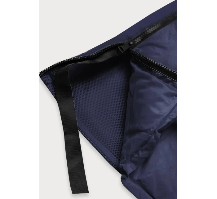 DŁUGA KURTKA ZIMOWA Z  GRANATOWA model 21242823 - Ann Gissy